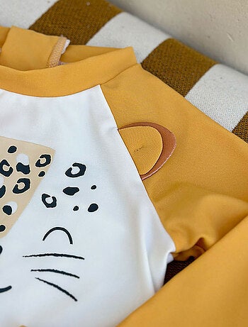 Maillot de bain bébé 2 pièces t-shirt de protection UV & boxer Wakae