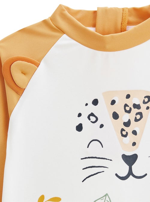 Maillot de bain bébé 2 pièces t-shirt de protection UV & boxer Wakae - Kiabi