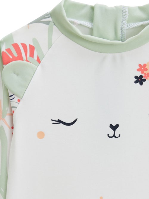 Maillot de bain bébé 2 pièces t-shirt de protection UV & culotte Arya - Kiabi