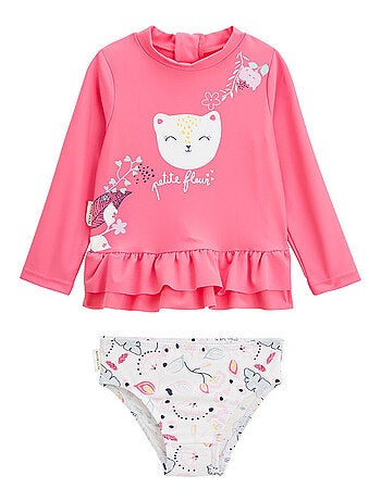 Maillot de bain bébé 2 pièces t-shirt de protection UV & culotte Ciao Milano