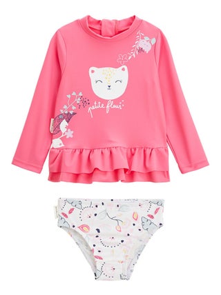 Maillot de bain bébé 2 pièces t-shirt de protection UV & culotte Ciao Milano