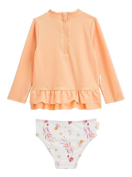Maillot de bain bébé 2 pièces t-shirt de protection UV & culotte Fiesta - Kiabi
