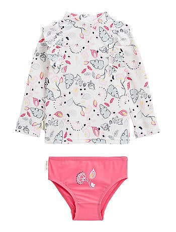Maillot de bain bébé 2 pièces t-shirt de protection UV & culotte Mindanao