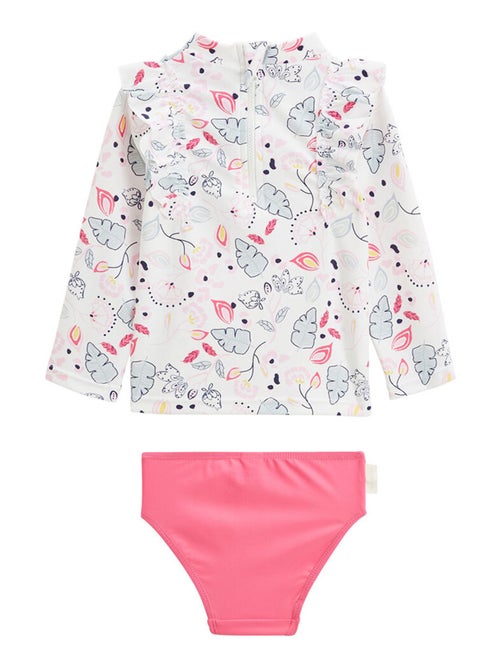 Maillot de bain bébé 2 pièces t-shirt de protection UV & culotte Mindanao - Kiabi
