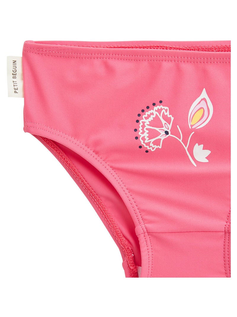 Maillot de bain bébé 2 pièces t-shirt de protection UV & culotte Mindanao Ecru - Kiabi