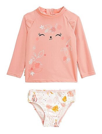 Maillot de bain bébé 2 pièces t-shirt de protection UV & culotte Sumba