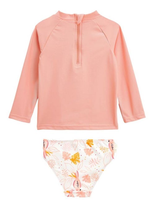 Maillot de bain bébé 2 pièces t-shirt de protection UV & culotte Sumba - Kiabi