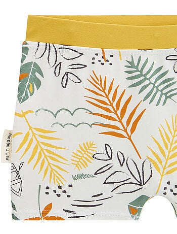 Maillot de bain bébé 2 pièces t-shirt de protection UV et boxer Baroudeur
