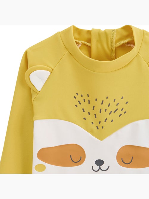 Maillot de bain bébé 2 pièces t-shirt de protection UV et boxer Baroudeur - Kiabi