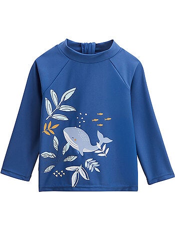 Maillot de bain bébé 2 pièces t-shirt de protection UV et boxer Brasilia
