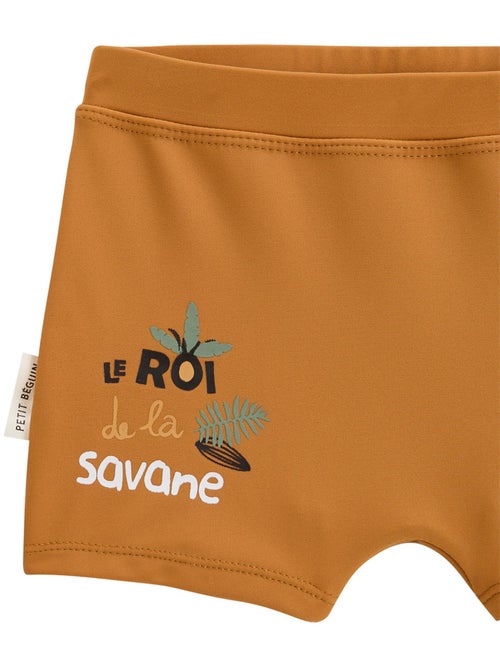 Maillot de bain bébé 2 pièces t-shirt de protection UV et boxer Mio - Kiabi