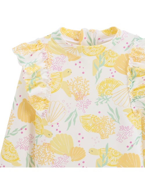 Maillot de bain bébé 2 pièces t-shirt de protection UV et culotte Porticcio - Kiabi