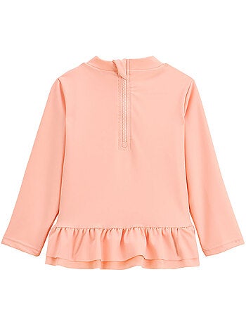 Maillot de bain bébé 2 pièces t-shirt de protection UV et culotte Rosara