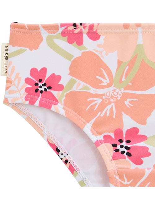 Maillot de bain bébé 2 pièces t-shirt de protection UV et culotte Rosara - Kiabi