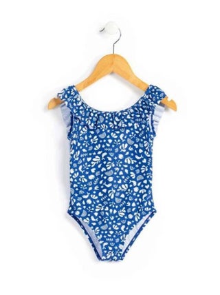 Maillot de bain bleu Fille