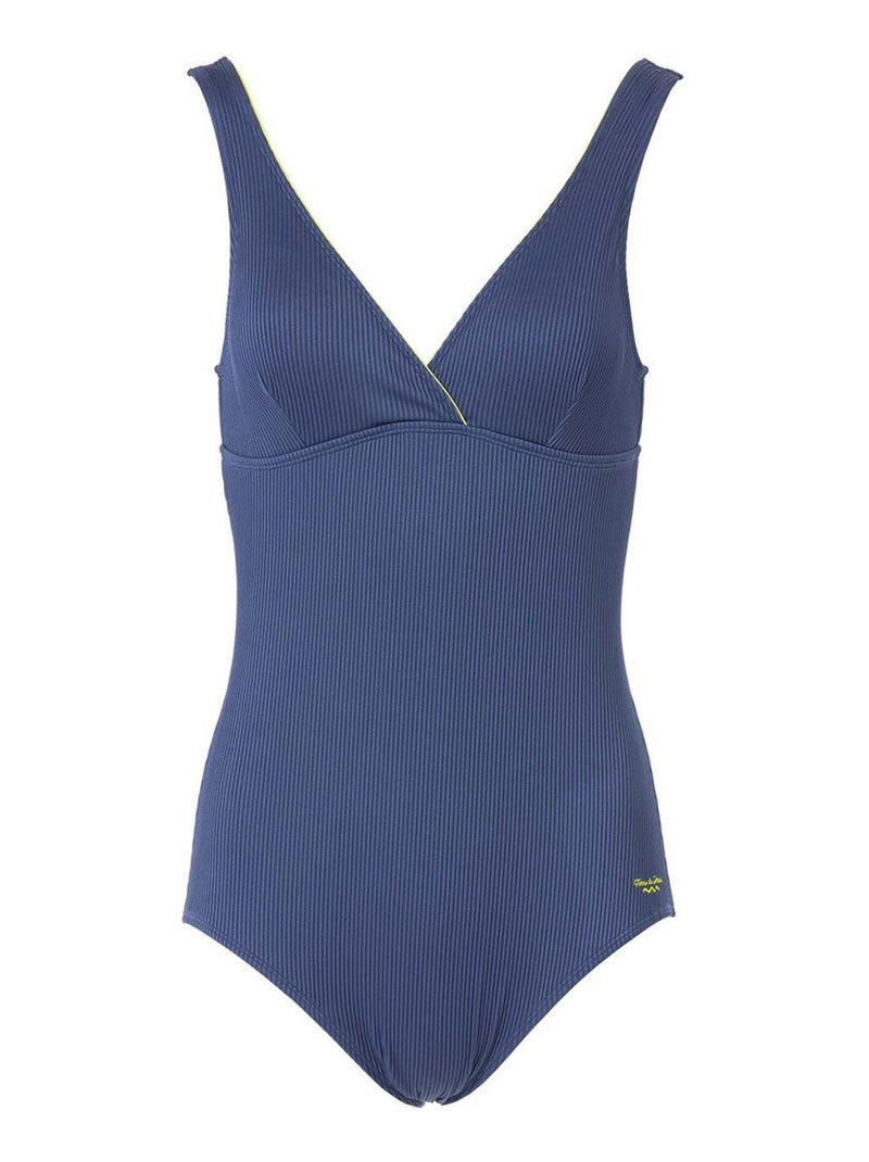 Maillot de bain bleu marine Femme - Terre de Marins Bleu - Kiabi