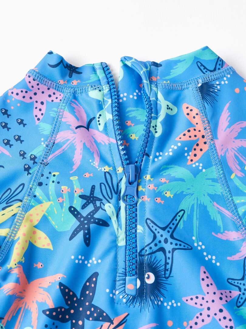 Maillot De Bain Anti-UV Baby Gap Pour Garçon - Taille 18-24 Mois - Bleu Marine - Occasion Très Bon état
