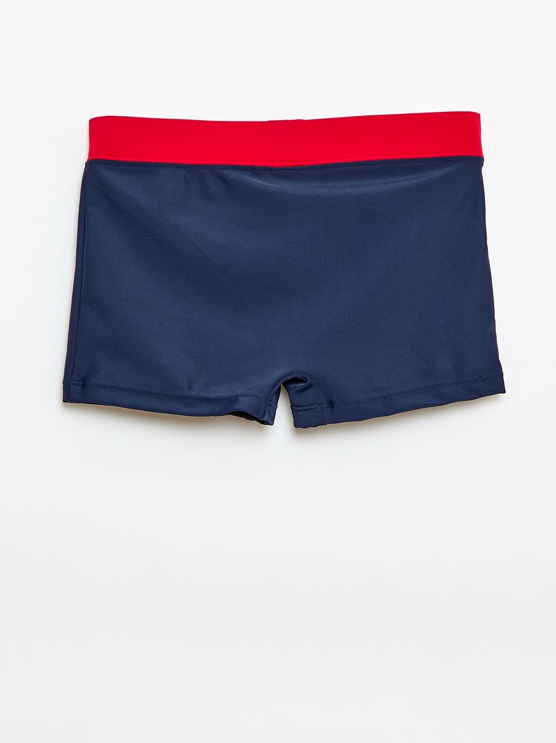 Maillot de bain boxer 'Marvel' Bleu - Kiabi