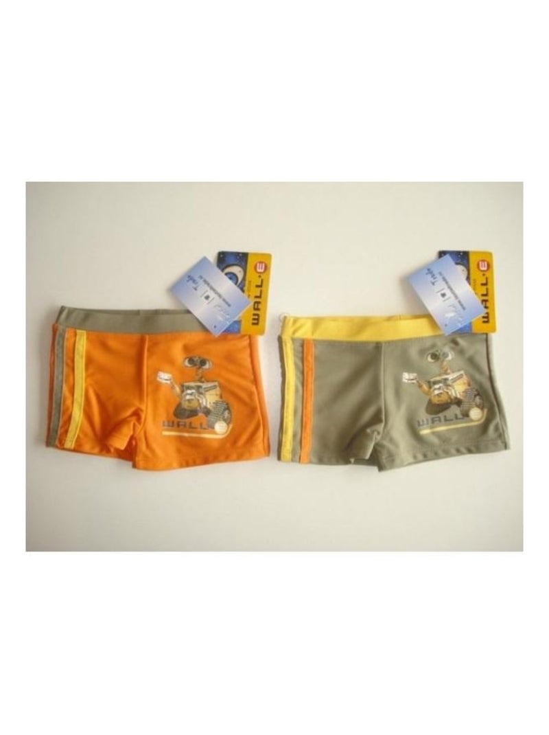 Maillot de bain boxer Wall.E Kaki - Kiabi