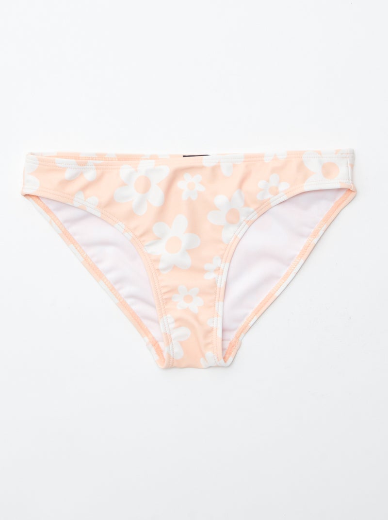 Maillot de bain brassière + culotte - 2 pièces ORANGE - Kiabi