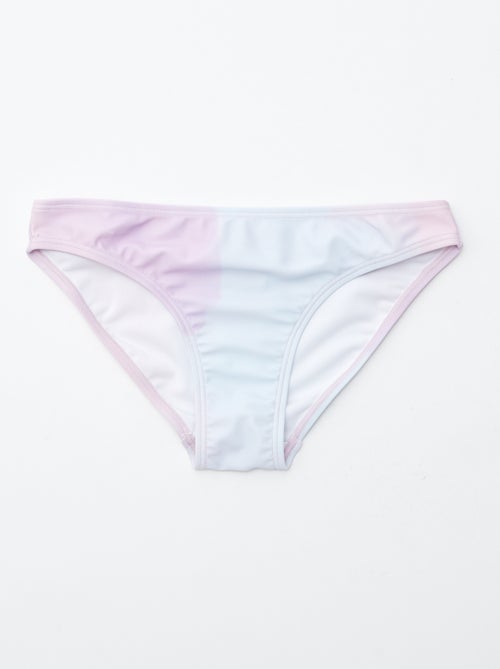 Maillot de bain brassière + culotte - 2 pièces - Kiabi