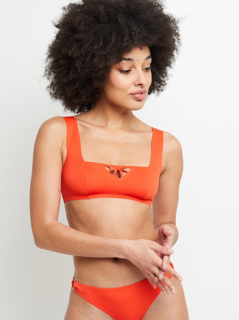 Maillot de bain brassiere Lisa - RougeGorge Lingerie Orange - Kiabi