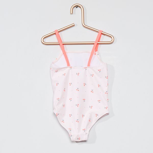 Maillot De Bain Cerises 1 Piece Bebe Fille Rose Kiabi 8 00