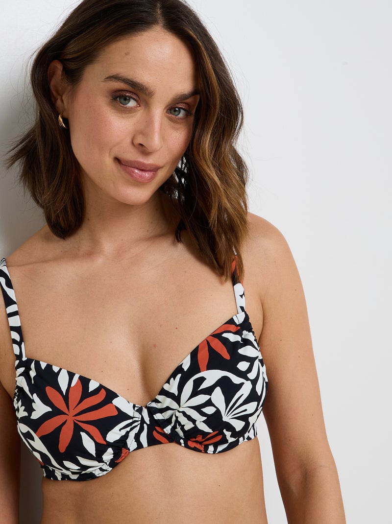 Maillot de bain corbeille Nacre - RougeGorge Lingerie Noir Multicolore - Kiabi