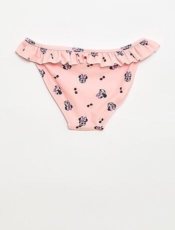 Maillot de bain culotte 'Disney' 'Minnie' volanté
