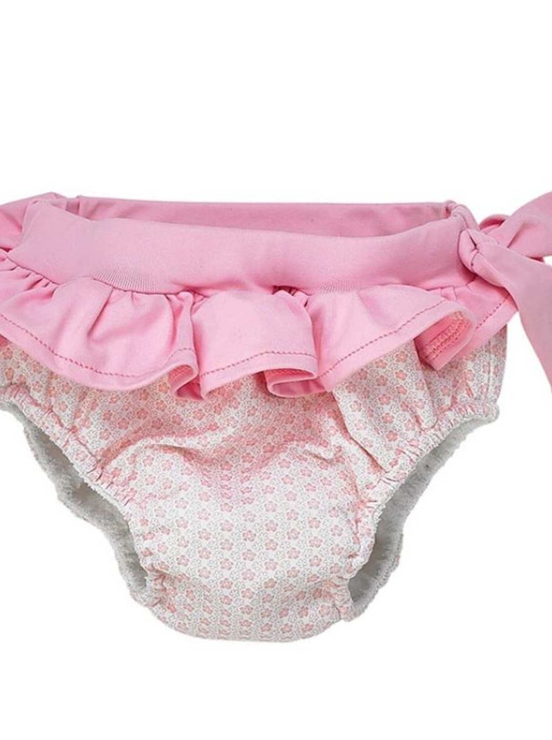 Maillot De Bain Culotte Double Protection Cocon Girl (3-6 Mois) Rose - Kiabi