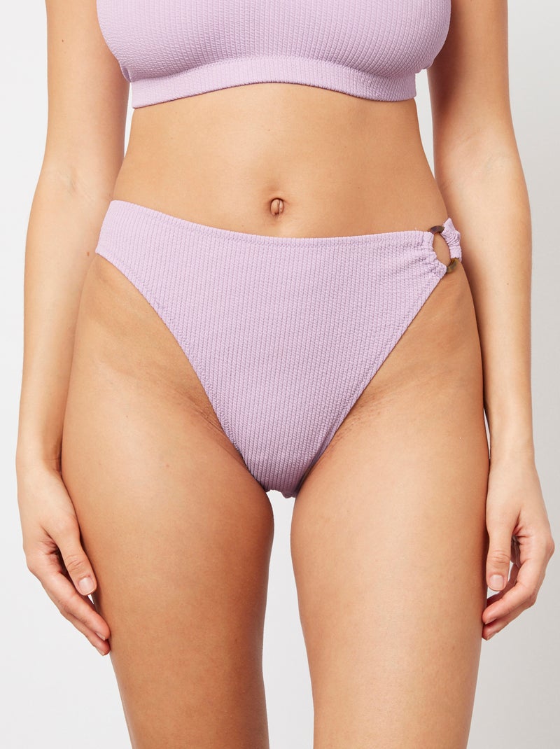 Maillot de bain culotte Galon - RougeGorge Lingerie Mauve lilas - Kiabi