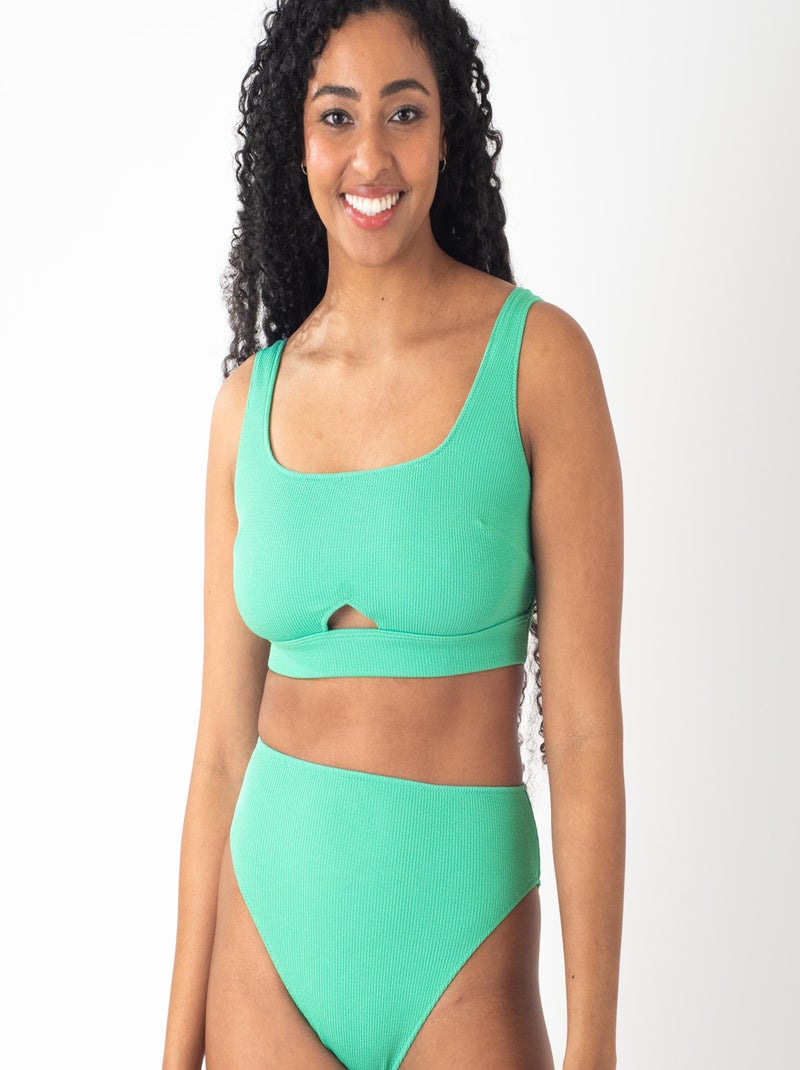 Maillot de bain culotte haute Girl - RougeGorge Lingerie Vert d'eau - Kiabi