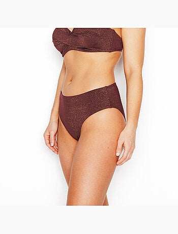 Maillot de bain culotte haute Paillette - RougeGorge Lingerie