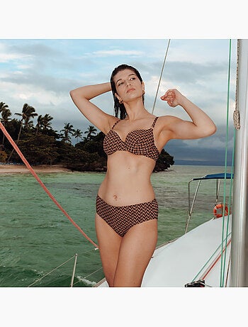 Maillot de bain culotte haute Phenix - RougeGorge Lingerie