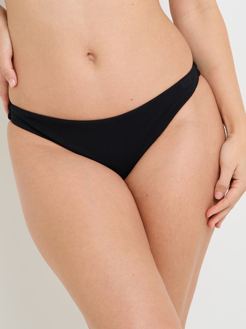 Maillot de bain culotte midi post opératoire MALOU - RougeGorge Lingerie Noir - Kiabi