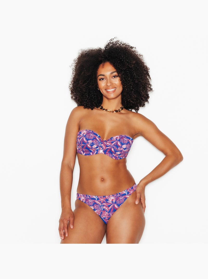 Maillot de bain culotte midi Punch - RougeGorge Lingerie Bleu Multicolore - Kiabi