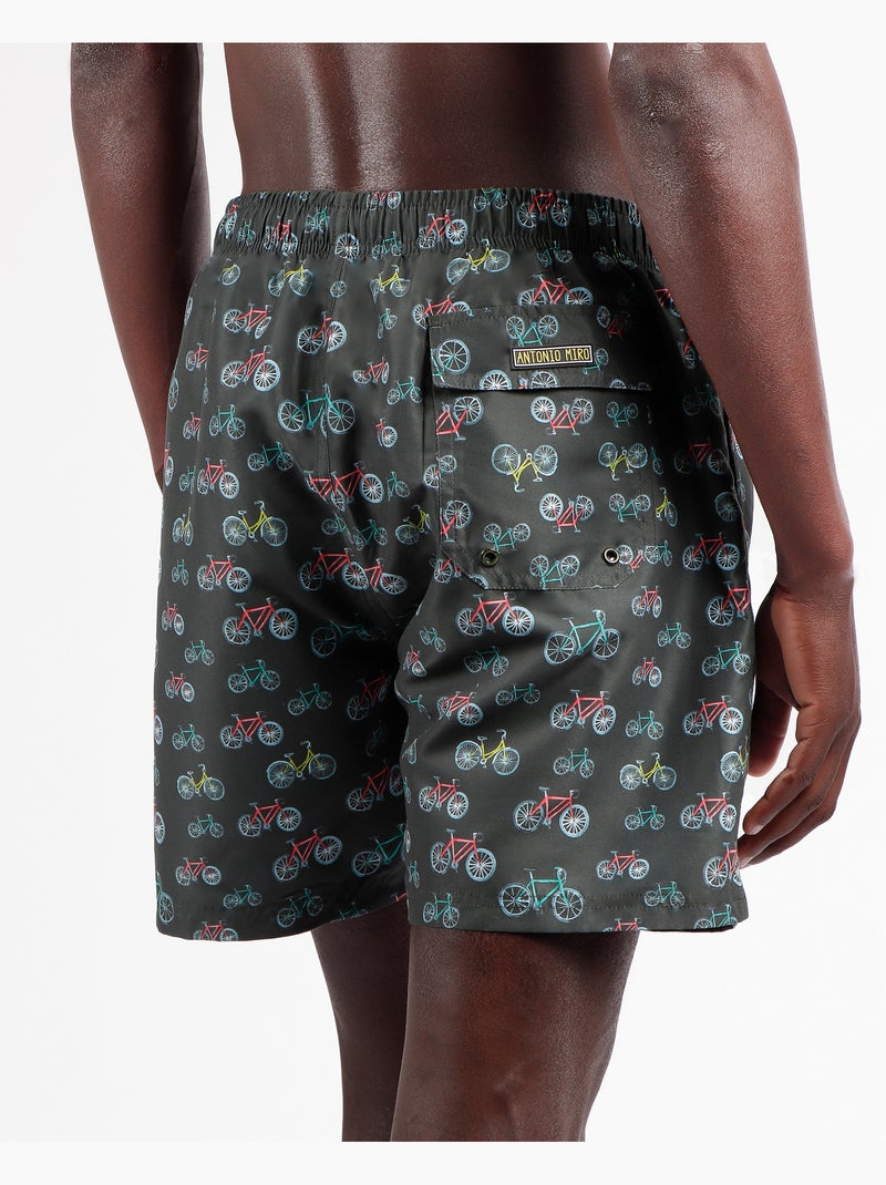 Maillot de bain cycliste homme ANTONIO MIRO Kaki - Kiabi