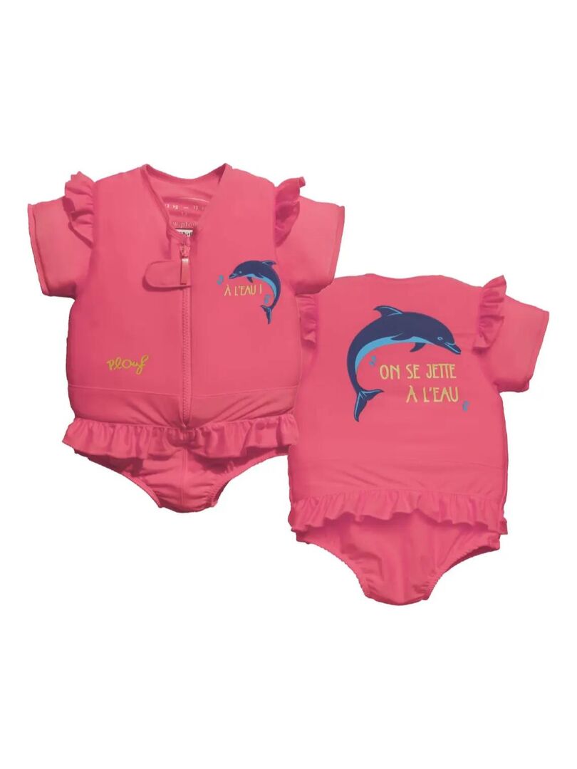 Maillot de fashion bain bébé fille avec flotteur