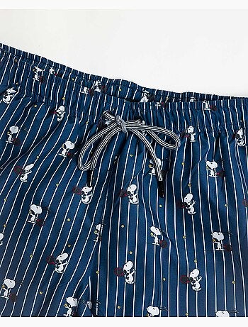 Maillot de bain de tennis Snoopy pour homme PEANUTS