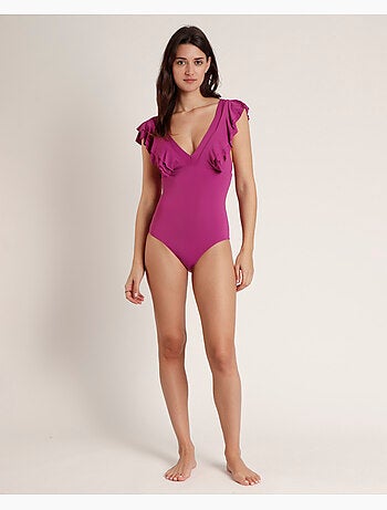 Maillot de bain d'été à volants pour femme ADMAS