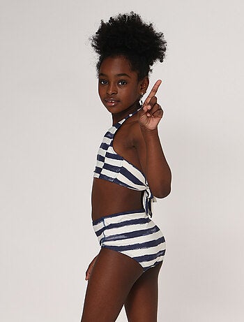 Maillot de bain deux pièces fille UV Line