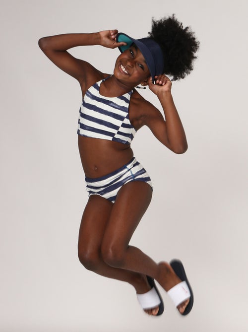 Maillot de bain deux pièces fille  UV Line - Kiabi