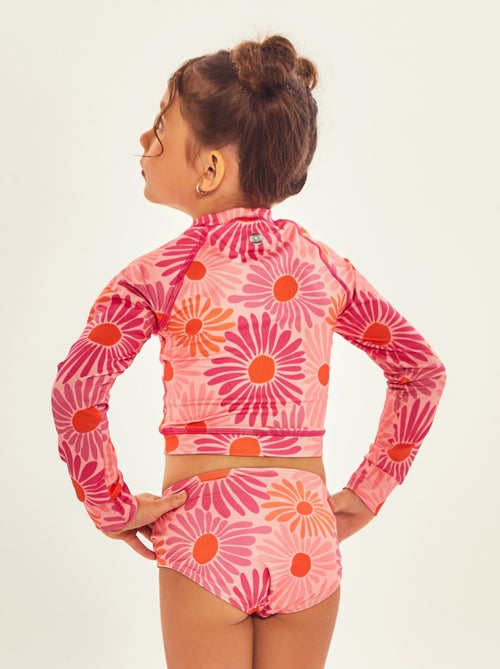 Maillot de bain deux pièces fille  UV Line - Kiabi