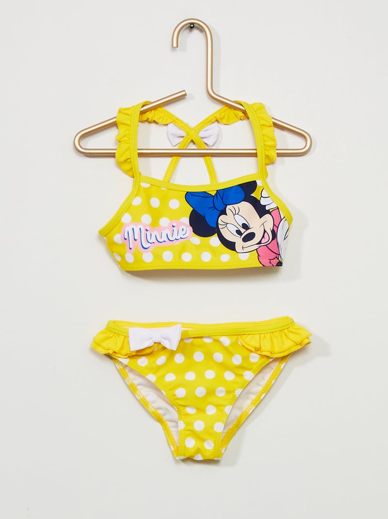 Maillot de bain 'Disney' - 2 pièces jaune - Kiabi