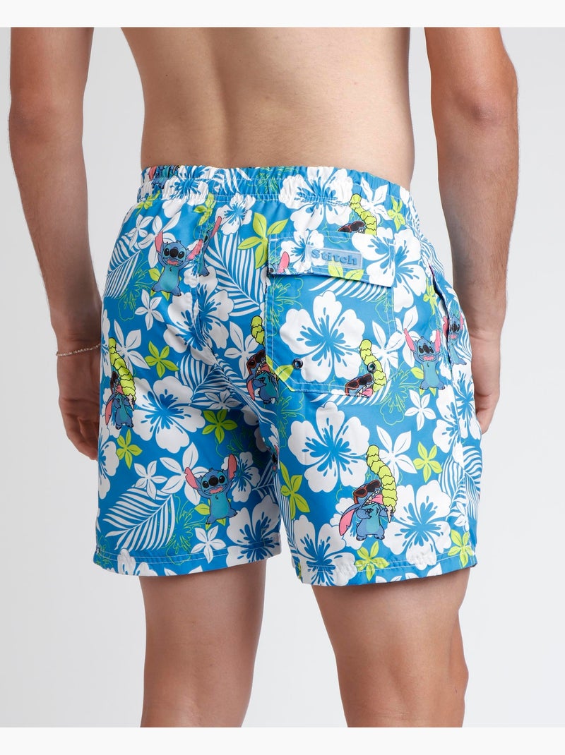 Maillot de bain Disney Lilo & Stitch pour homme Bleu - Kiabi