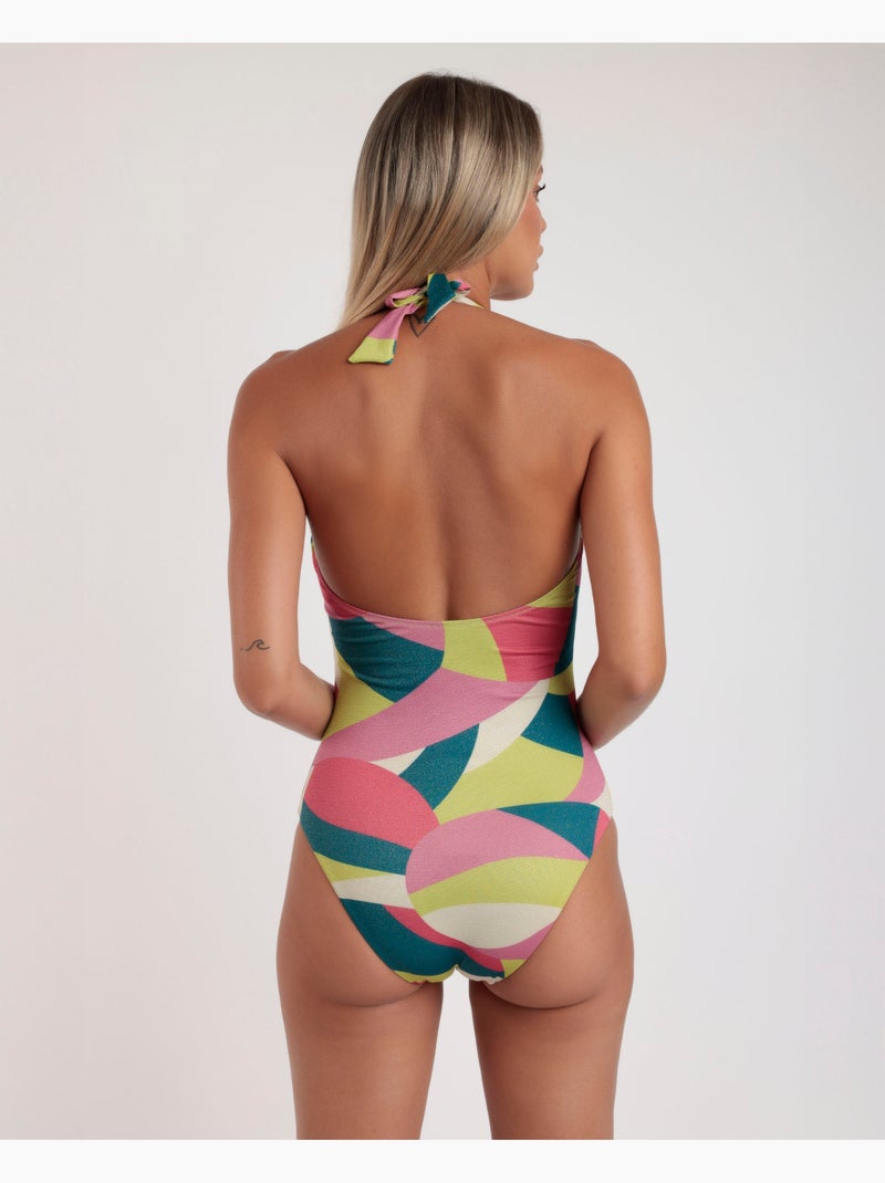 Maillot de bain dos nu Sunshine pour femme ADMAS Multicolore - Kiabi