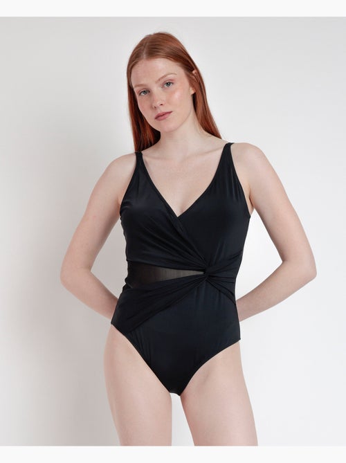 Maillot de bain drapé amincissant pour femme ADMAS - Kiabi Maillot de bain drapé amincissant pour femme ADMAS - Kiabi