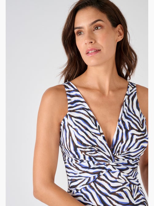 Maillot de bain drapé Perfect Fit by Damart. - Damart - Kiabi