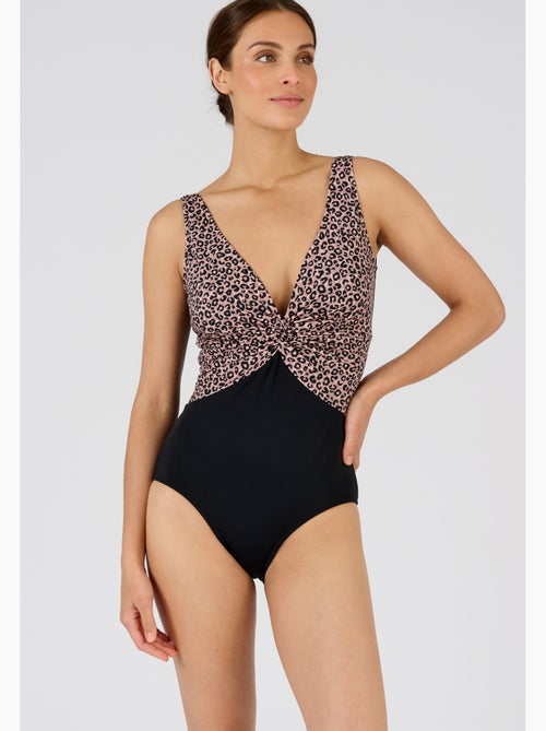 Maillot de bain drapé Perfect Fit by Damart. - Damart - Kiabi
