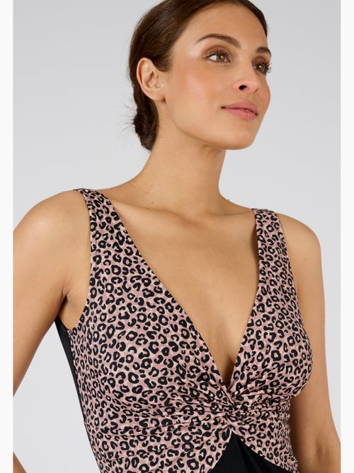 Maillot de bain drapé Perfect Fit by Damart. - Damart - Kiabi